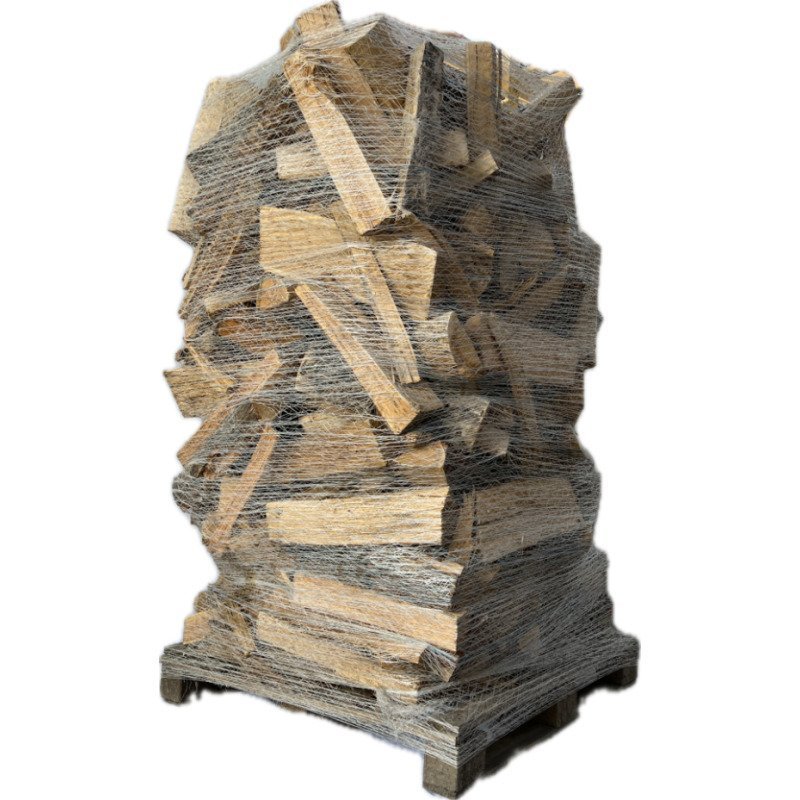 Brennholz Wooday – Palette mit 2 m³ Laubholzscheiten in 25 cm Länge