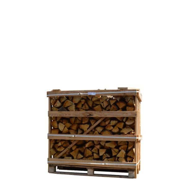 Kiste mit Brennholz aus Eiche, extra trocken (1,1 m³)