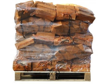 40 Säcke getrocknetes Holz – 100 % Esche – 8 kg
