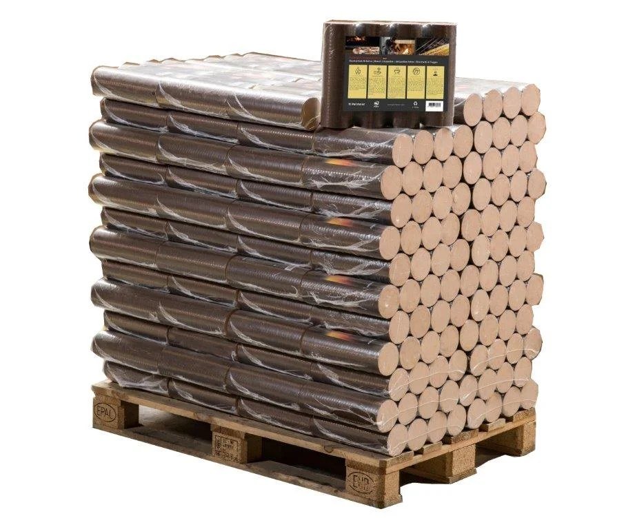 Exklusiv Buche Hartholzbriketts Palette 960 kg