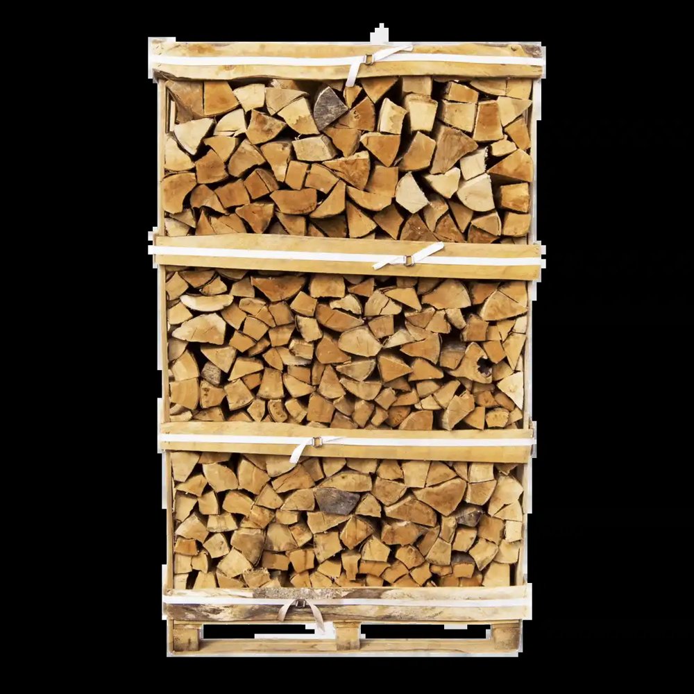 Brennholz Esche 30 cm, auf Palette gestapelt, 3srm – 1000 kg