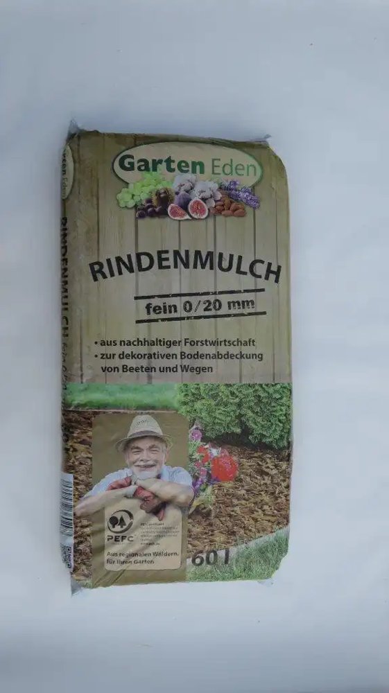 Feiner Rindenmulch 60L Palette (45 Säcke)