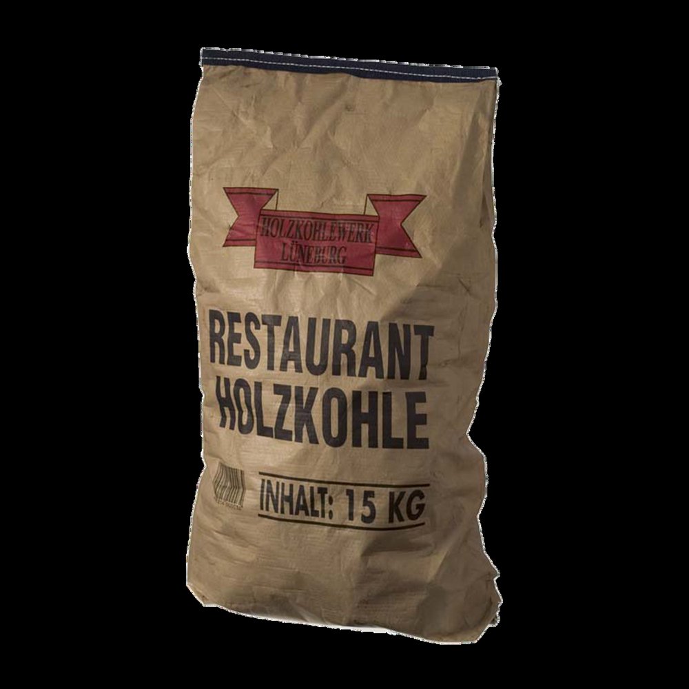 Restaurantholzkohle Buche/Eiche Palette 270 kg (18 x 15 kg) Steakhouse-Qualität