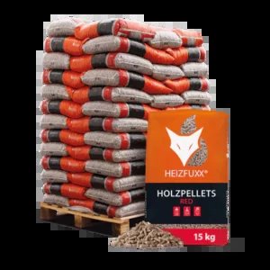 Holzpellets ENplus A1 6 mm – 65 × 15 kg – Hartholz