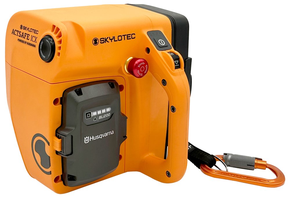 Skylotec ActSafe ICX Power Ascender - Seilwinde
