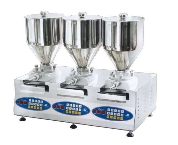 Crème-Füllmaschine Dosicream-3 - 3x 8,5 Liter - 760x430x650(h)mm