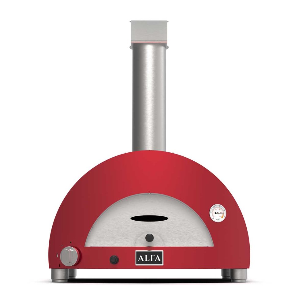Alfa Forni Gas Pizzaofen Moderno | 1 Pizza | Antikrot | Hybrid