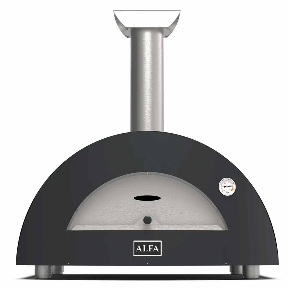 Alfa Forni Holz Pizzaofen Moderno | 3 Pizze | Schiefergrau