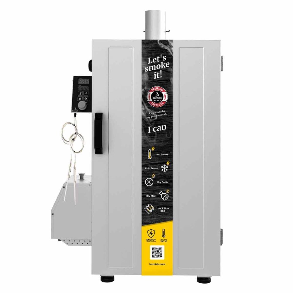 Borniak BBQ Smoker WiFi BBDSW-70 | Edelstahl