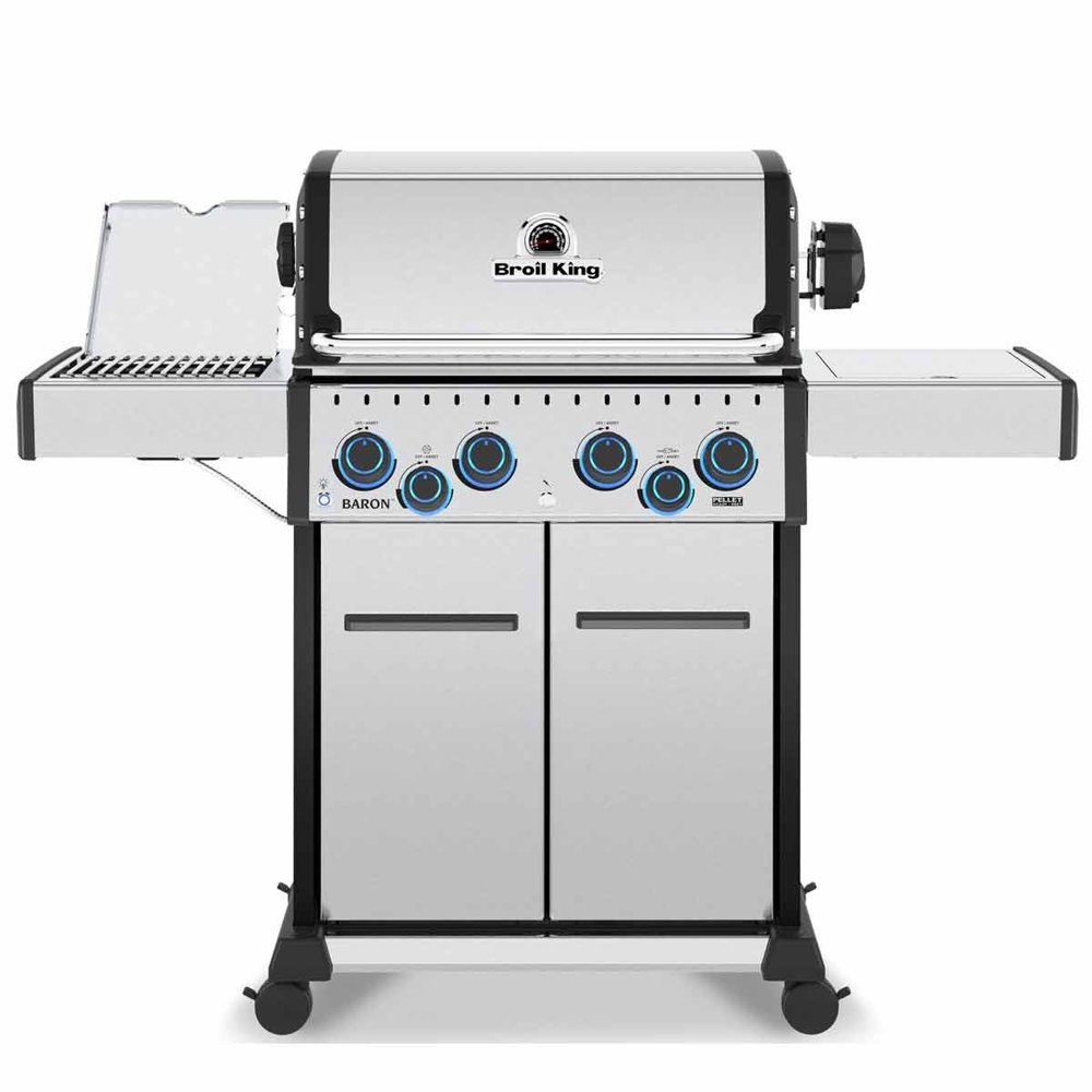 Broil King Baron S 490 IRX Gasgrill | Edelstahl | inkl. Drehspieß