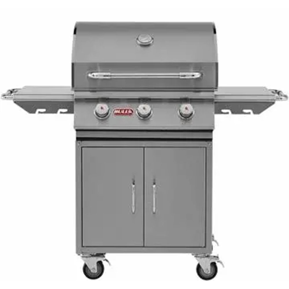 Bull Steer Gasgrillstation | 3 Brenner | Edelstahl