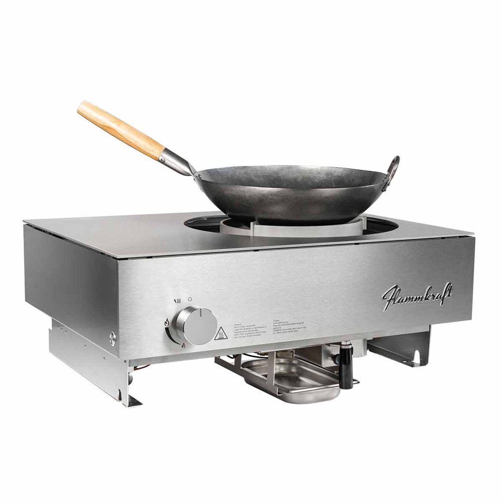 Flammkraft Block R | Gen. 5 | Wokbrenner | Einbaugrill