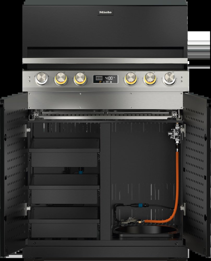 Miele Fire Pro L 4 PD – 4 Brenner und drei Schubladen – Gasgrill