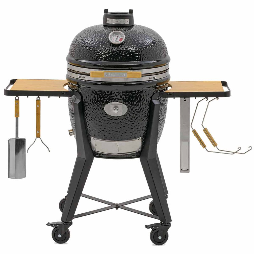 Monolith Keramikgrill Two.55 | inkl. Gestell | Schwarz