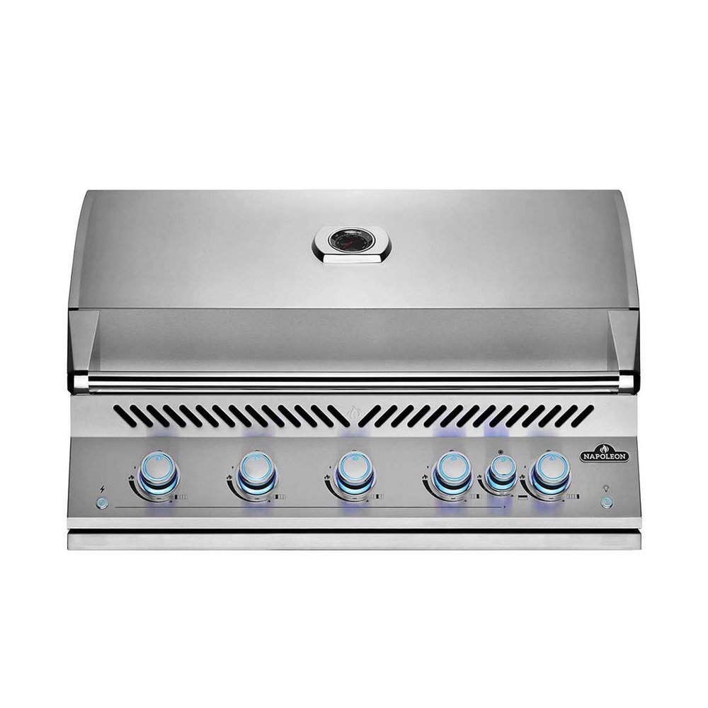 Napoleon Einbaugrill 700-Series 38 Zoll | Edelstahl | inkl. Drehspieß und Innenbeleuchtung