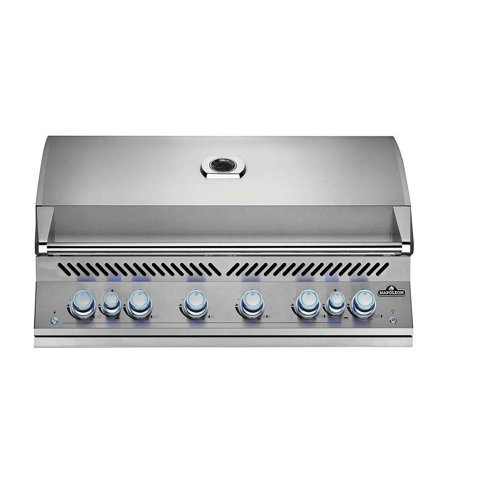 Napoleon Einbaugrill 700-Series 44 Zoll | Edelstahl | inkl. Drehspieß und Innenbeleuchtung