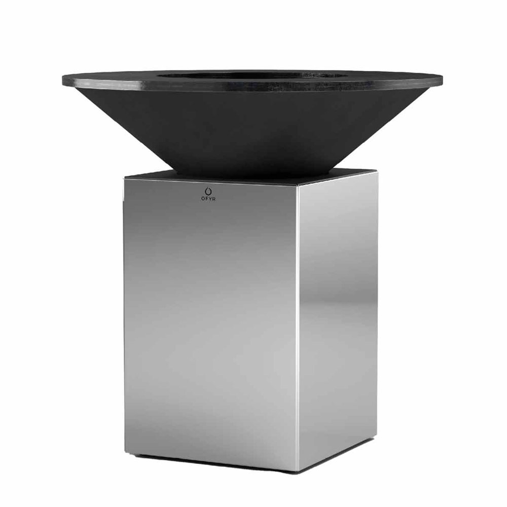 OFYR Feuerplatte 100 Mirrored Stainless Steel