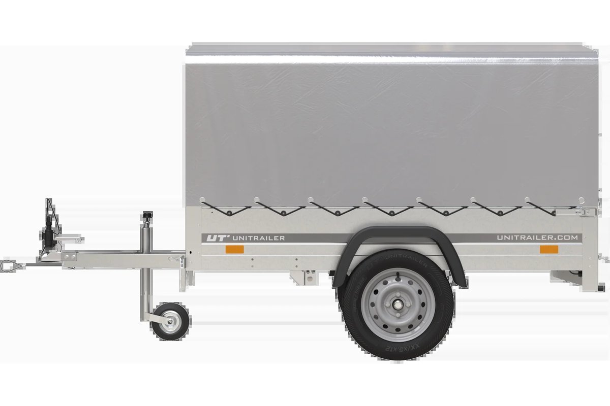 750 kg Kippanhänger mit Domdeckel Garden Trailer 201 KIPP