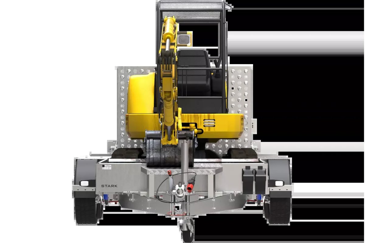Schwerer Doppelachsanhänger 3500 KG STARK 3 300