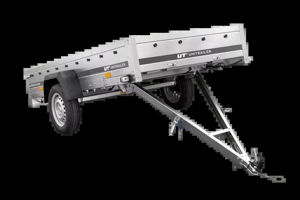 Anhänger GARDEN TRAILER 264 KIPP mit Bordwandaufsatz und Aludeckel