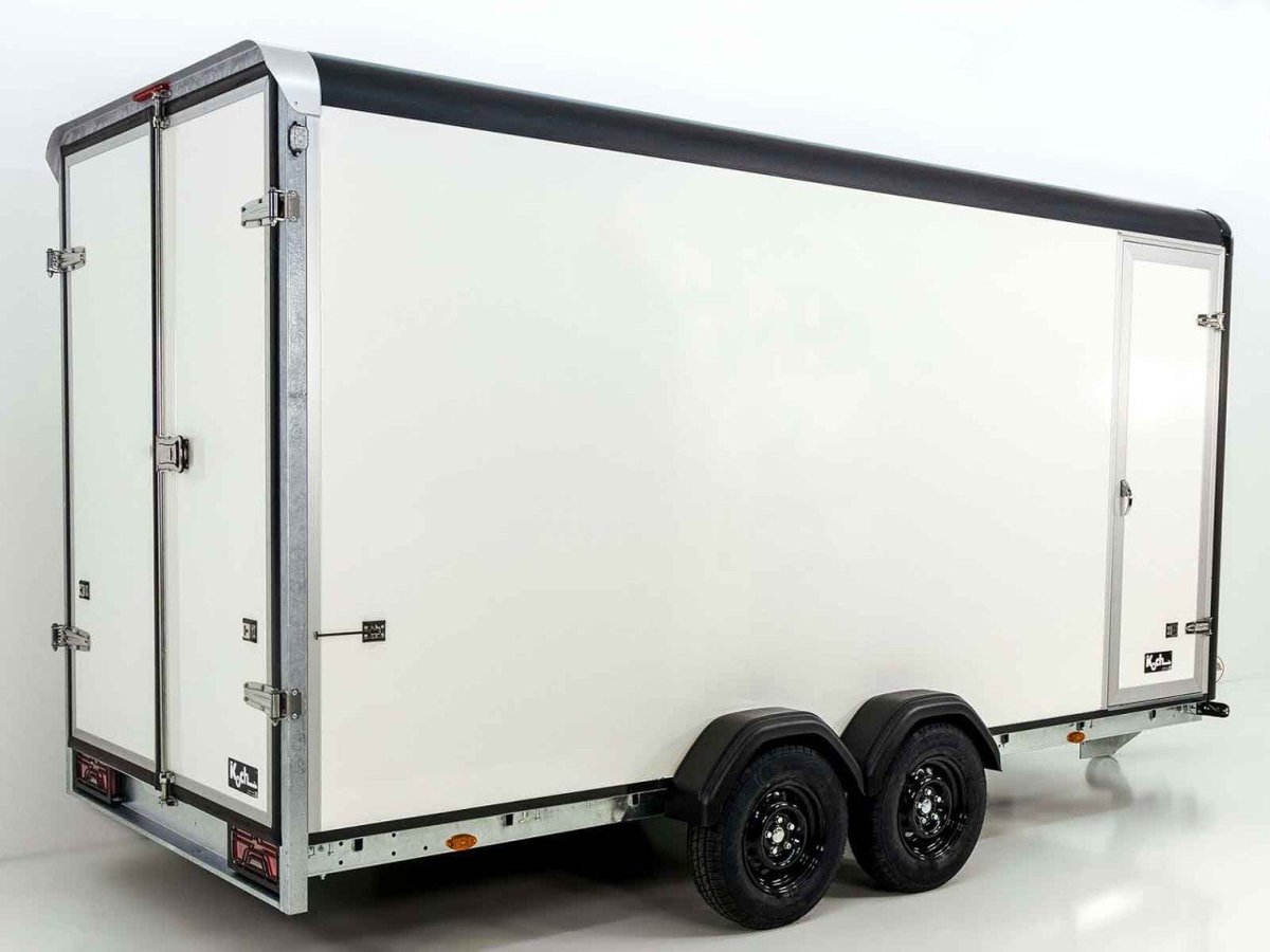 Henra Kofferanhänger Black Xpert 183x365cm H:220 3,5t|Tür-Neu