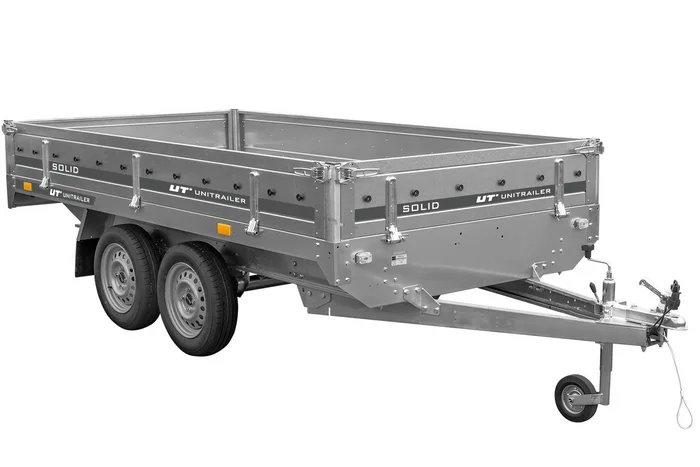 2-achsiger Anhänger 304×153 UNITRAILER SOLID 300/2, zulässiges Gesamtgewicht 750 kg