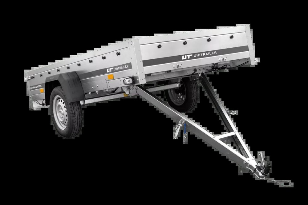 Anhänger GARDEN TRAILER 264 KIPP mit Bordwandaufsatz und Aludeckel
