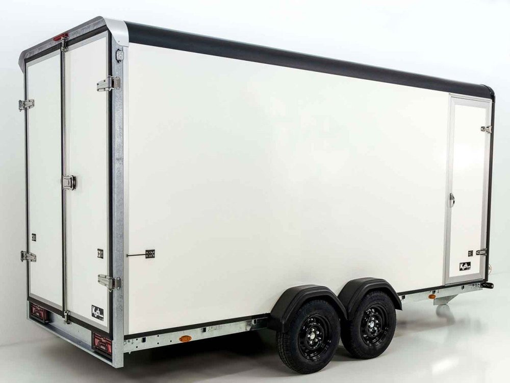 Henra Kofferanhänger Black Xpert 183x365cm H:220 3,5t|Tür-Neu